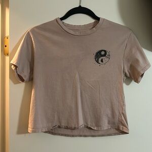 Find Balance Crop Tee